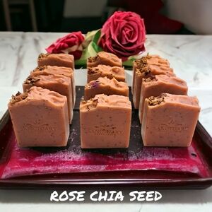 Rose Chia Seed Soap